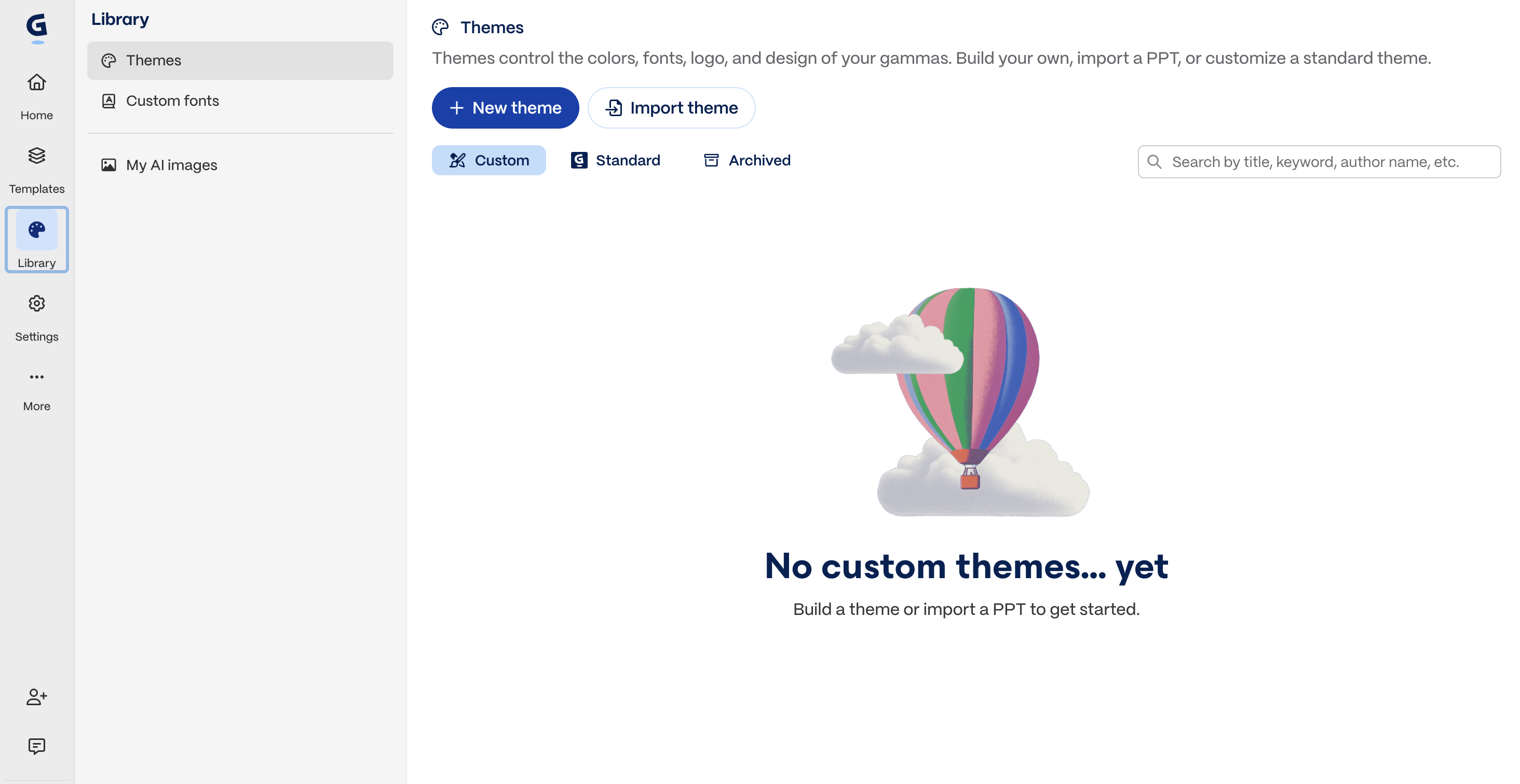Gamma generating a web-native card-style presentation