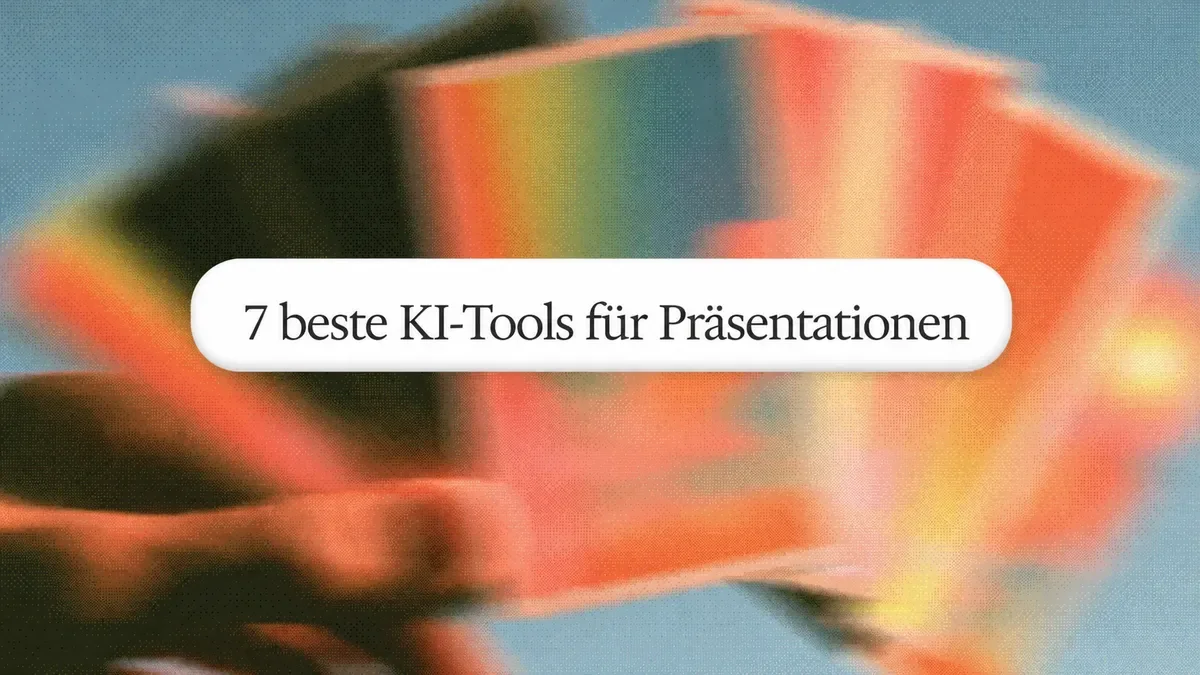 Die 7 besten KI-Präsentations-Tools im Jahr 2026 (kostenlos & kostenpflichtig)
