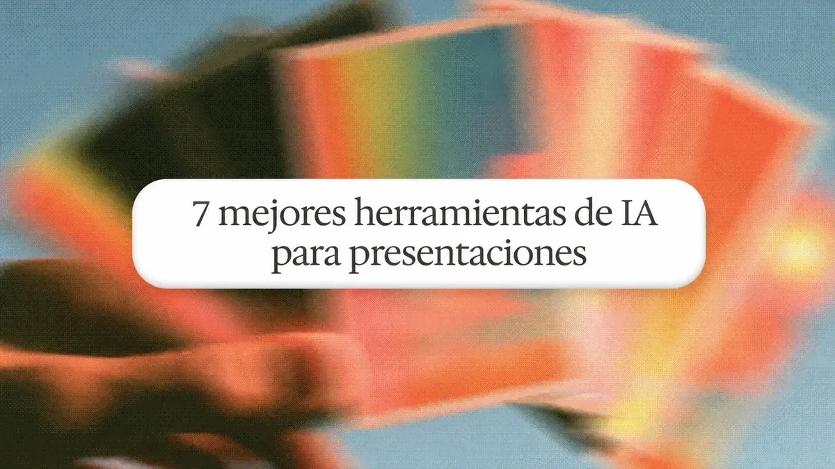 Las 7 mejores herramientas de IA para hacer presentaciones en 2026 (Gratis y de pago)