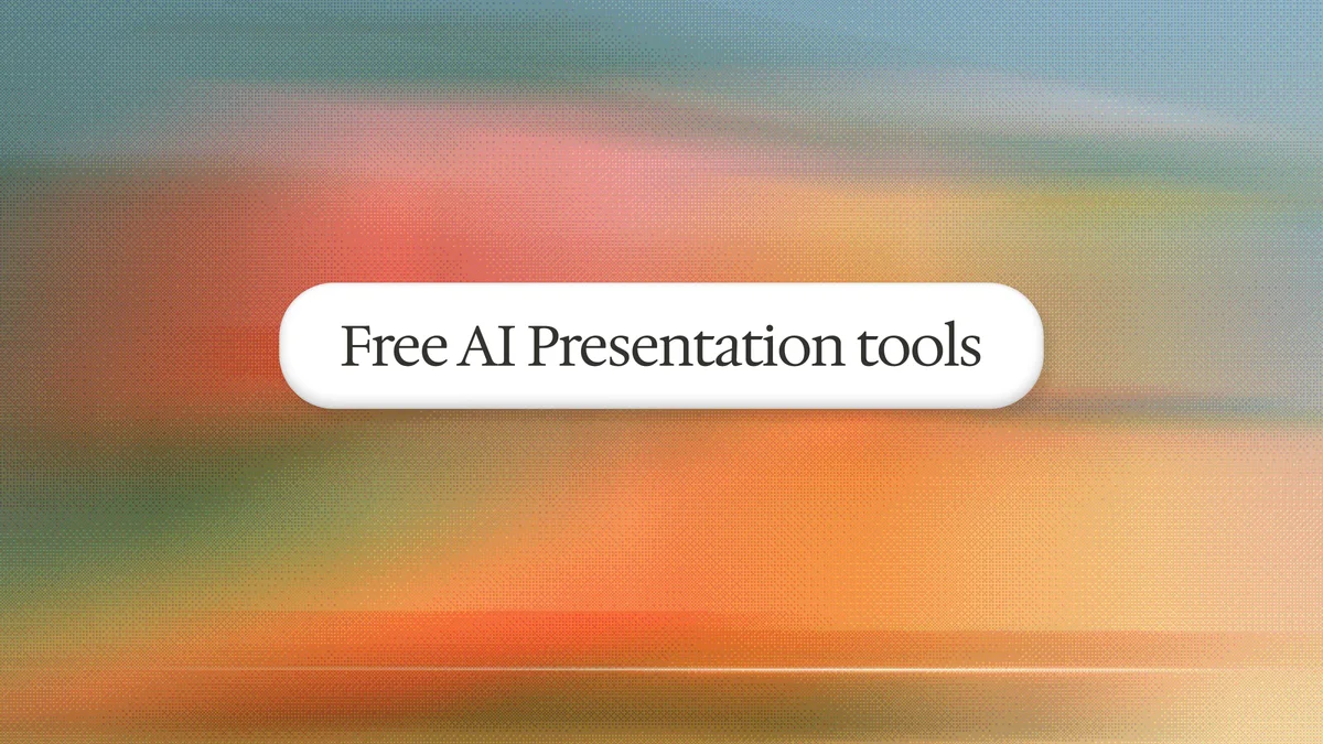 Best Free AI Presentation Maker in 2026: 8 Compared