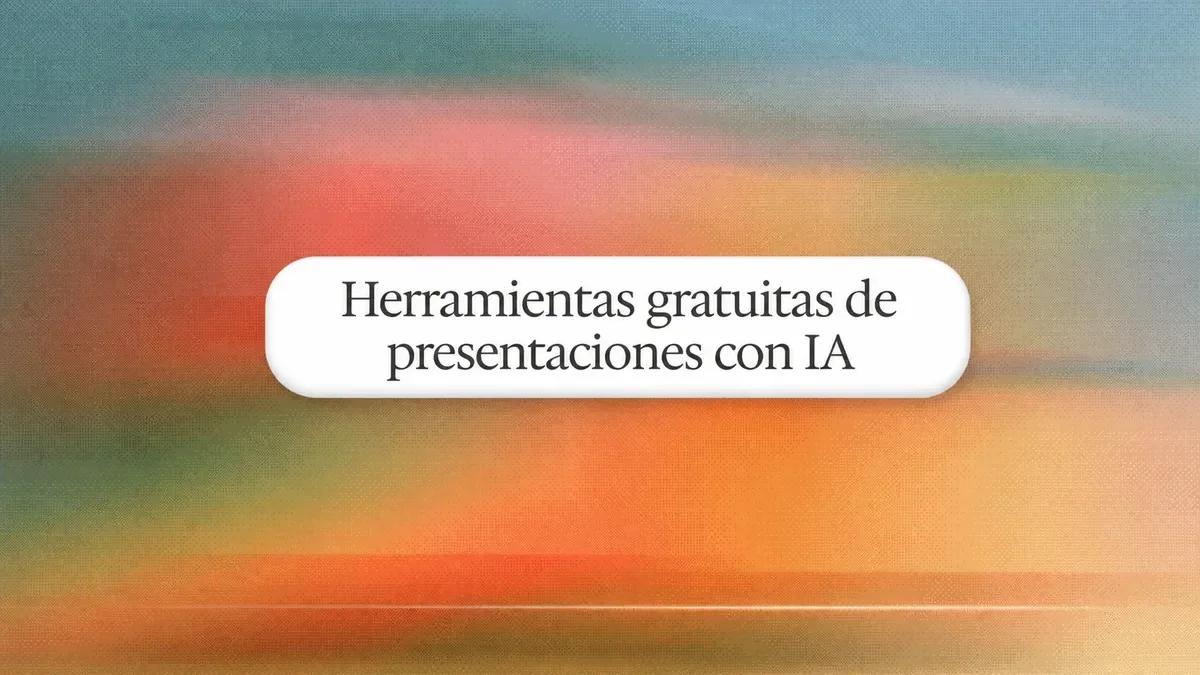 Mejor creador de presentaciones con IA gratuito en 2026: 8 herramientas comparadas