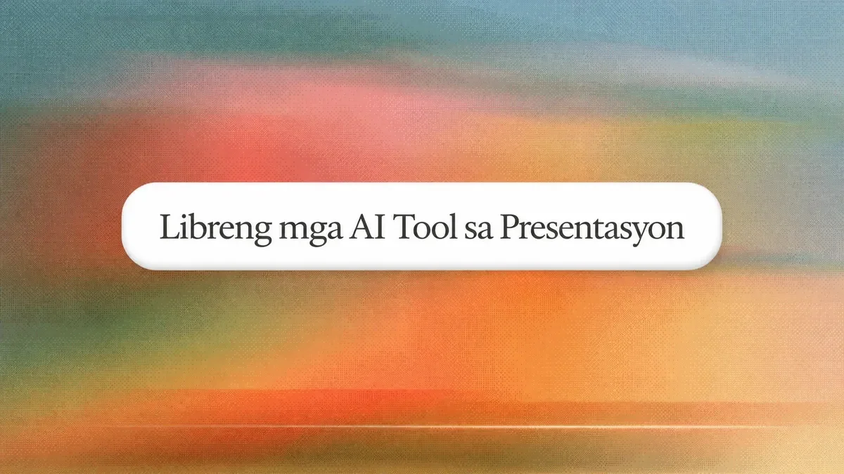 Pinakamahusay na Libreng AI Presentation Maker sa 2026: 8 ang Pinagkumpara
