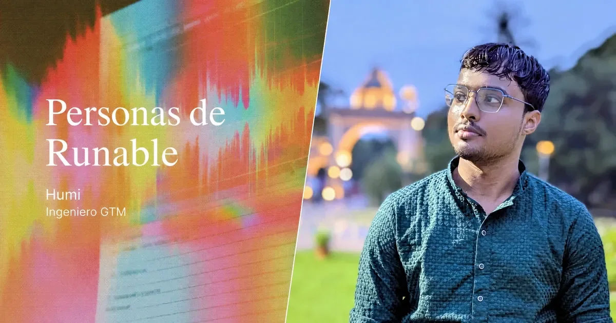 De un tuit viral al primer becario técnico de Runable